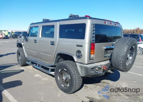 2004 Hummer H2 из США, поврежденный, VIN 5GRGN23U34H119242